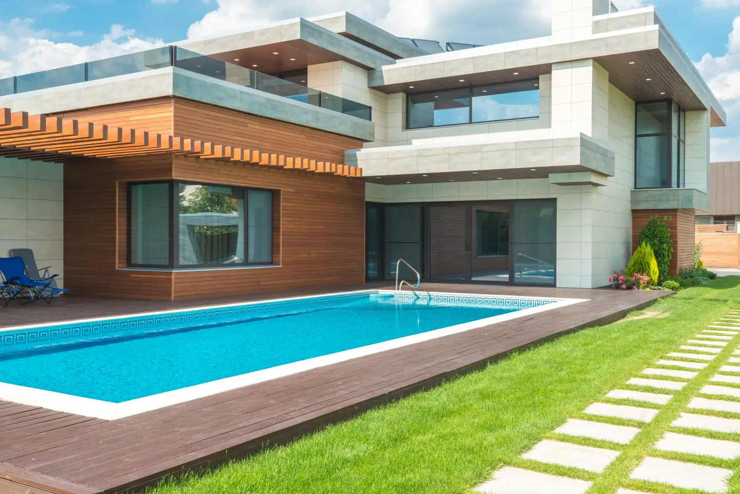 Swimming pool built in Larbert, NSW